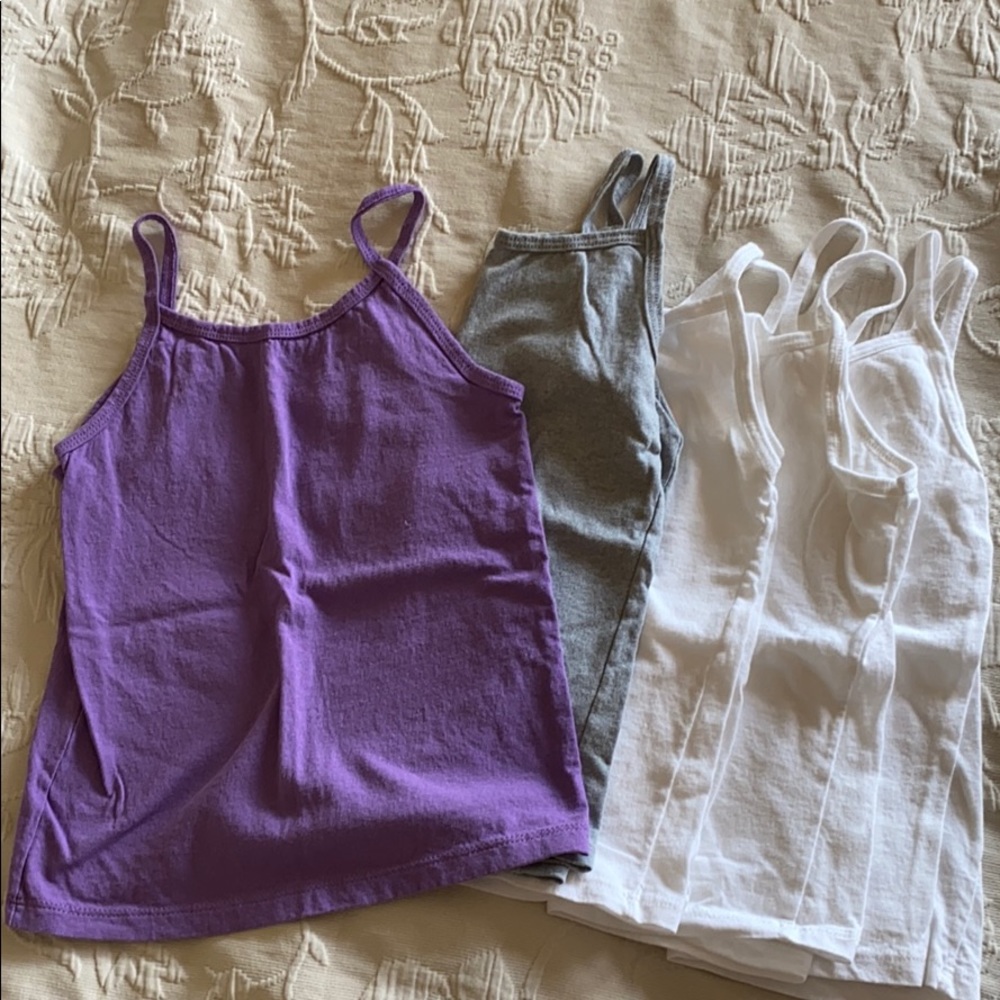 Girls tank top undershirts